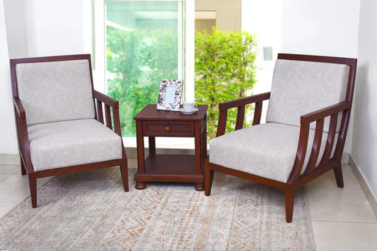 Porter End Table – Solid Wood Accent TablClassice for Living Room Déc