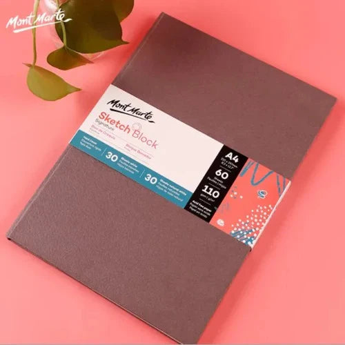 Mont Marte A4 Hard Cover Sketchbook – Signature Series Art Sketch Block