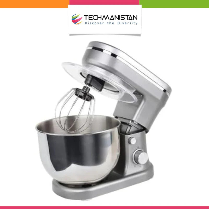 6-Speed Electric Hand Mixer with Bowl & Stand Base – Powerful Kitchen Beater