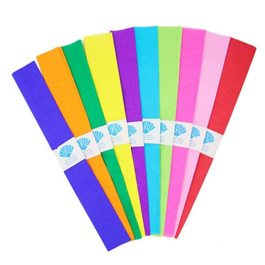 Crepe Paper Sheet Assorted Colors – DIY Craft & Party Decoration Paper