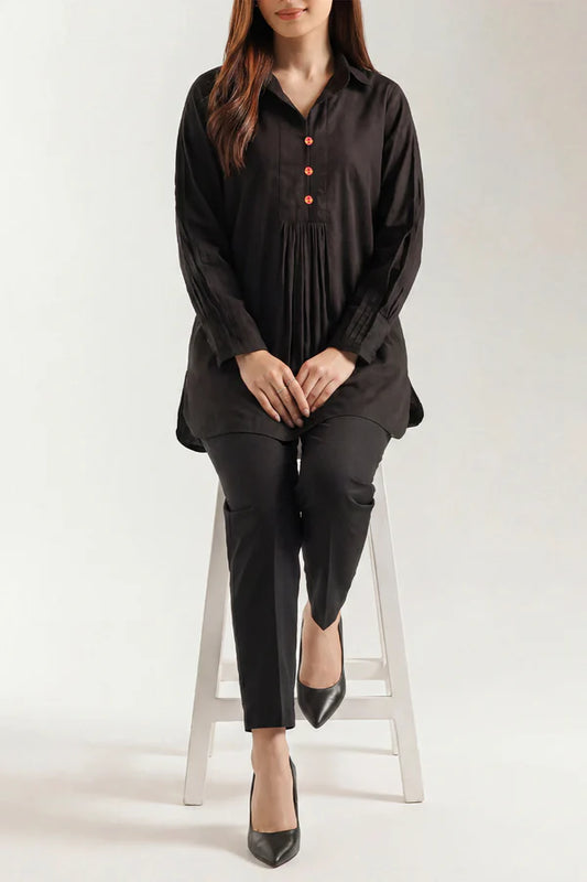 Cotton Jacquard Stitched 2 Piece (Shirt/Trouser)